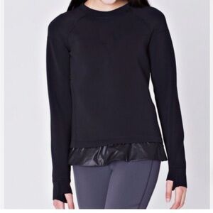 Ivivva Girls Star Gazer Spacer LS Rash Guard Size 14 by Lululemon